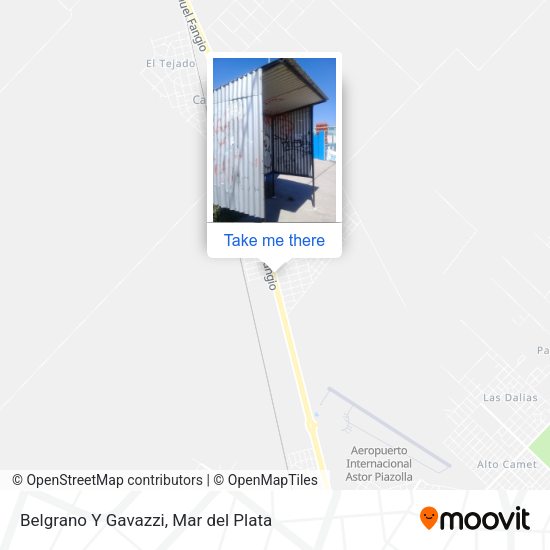 Mapa de Belgrano Y Gavazzi