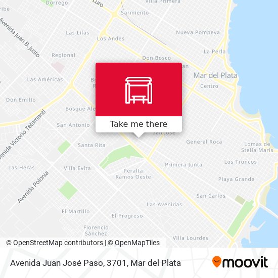 Avenida Juan José Paso, 3701 map