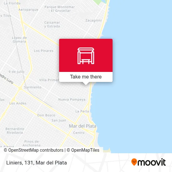 Liniers, 131 map