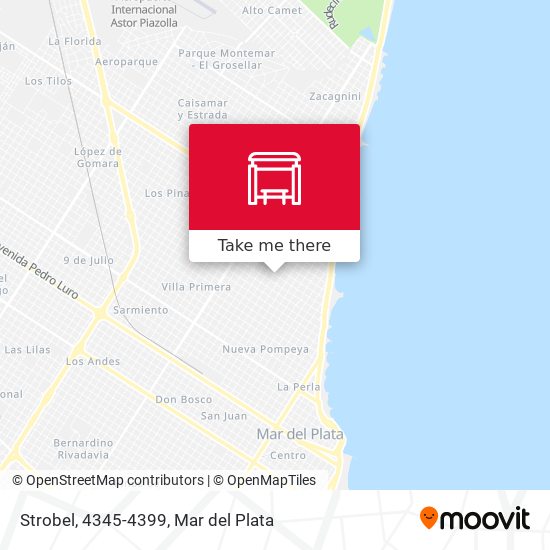 Strobel, 4345-4399 map