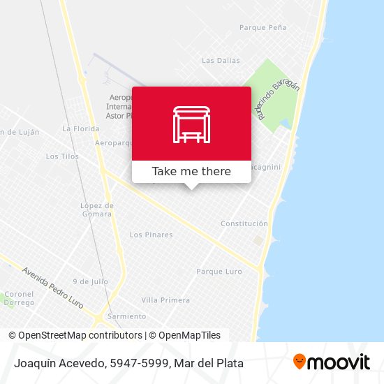 Mapa de Joaquín Acevedo, 5947-5999