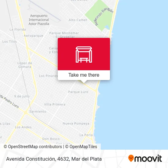 Avenida Constitución, 4632 map
