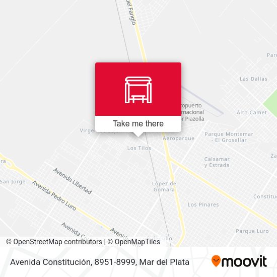 Avenida Constitución, 8951-8999 map