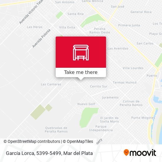 García Lorca, 5399-5499 map