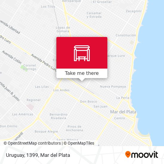Uruguay, 1399 map