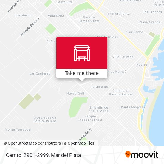 Mapa de Cerrito, 2901-2999