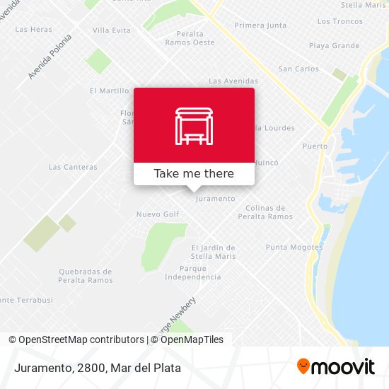 Mapa de Juramento, 2800