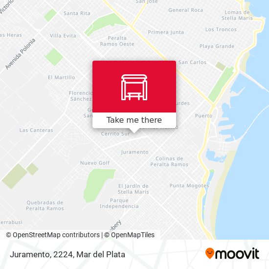 Mapa de Juramento, 2224