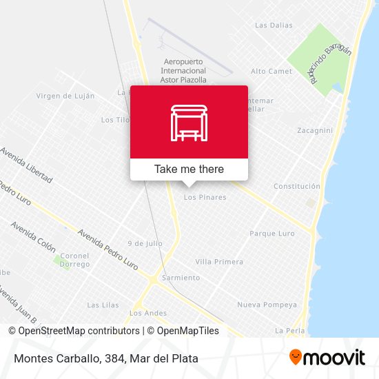 Mapa de Montes Carballo, 384