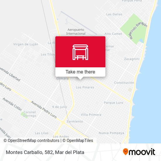 Montes Carballo, 582 map