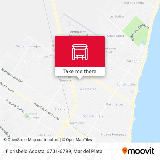 Florisbelo Acosta, 6701-6799 map