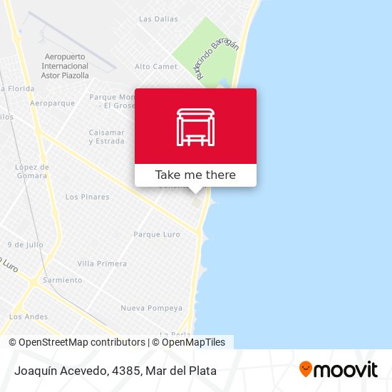 Mapa de Joaquín Acevedo, 4385
