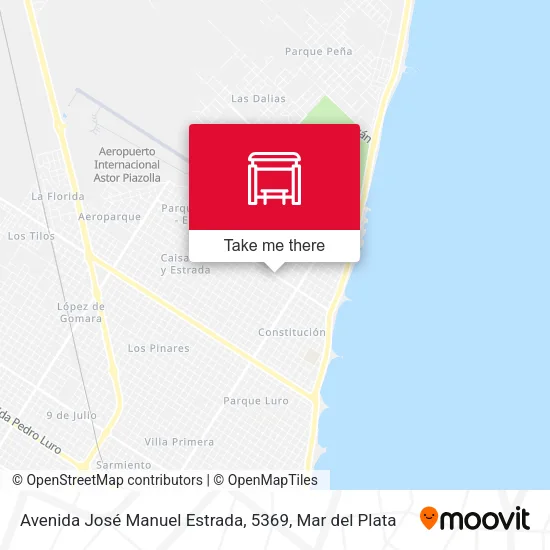 Avenida José Manuel Estrada, 5369 map