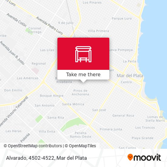 Alvarado, 4502-4522 map