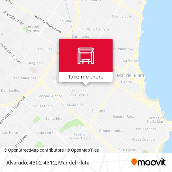 Alvarado, 4302-4312 map