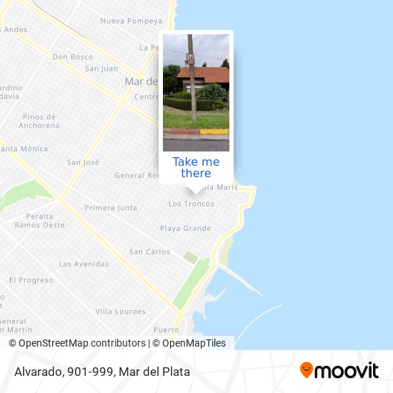 Alvarado, 901-999 map