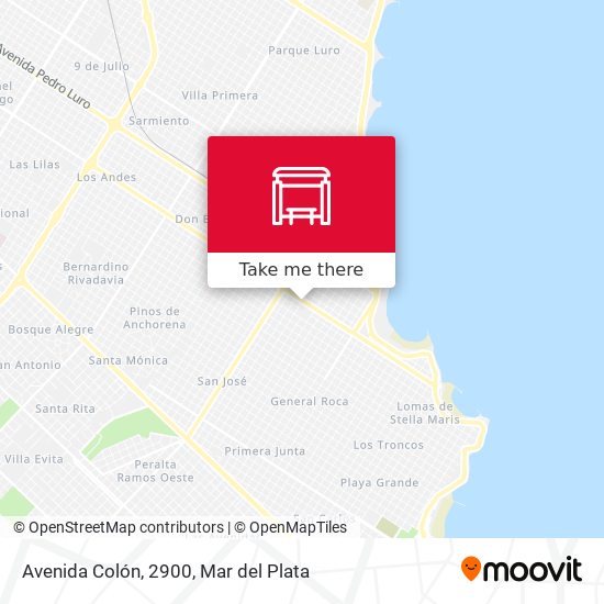 Avenida Colón, 2900 map