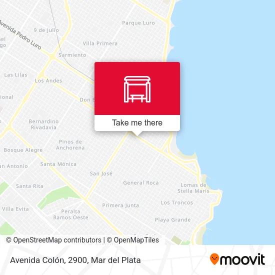 Avenida Colón, 2900 map