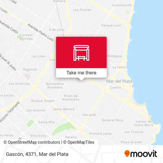 Gascón, 4371 map