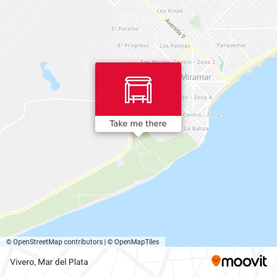 Mapa de Vivero