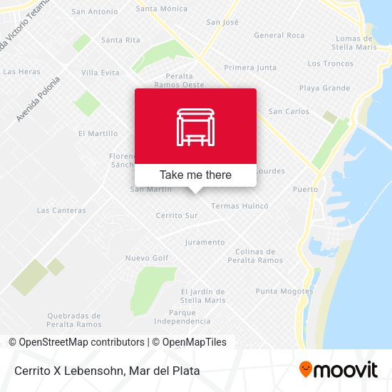 Cerrito X Lebensohn map