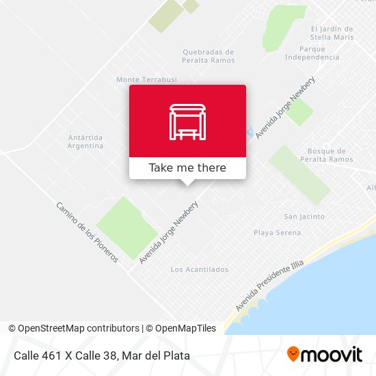 Calle 461 X Calle 38 map