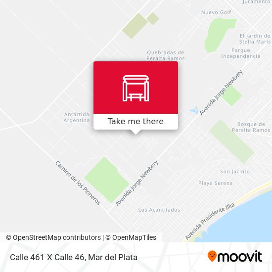Mapa de Calle 461 X Calle 46