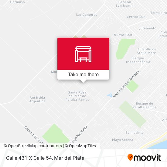 Mapa de Calle 431 X Calle 54