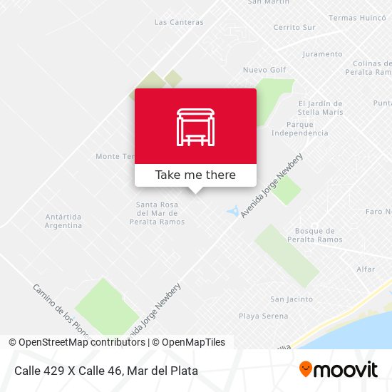 Mapa de Calle 429 X Calle 46