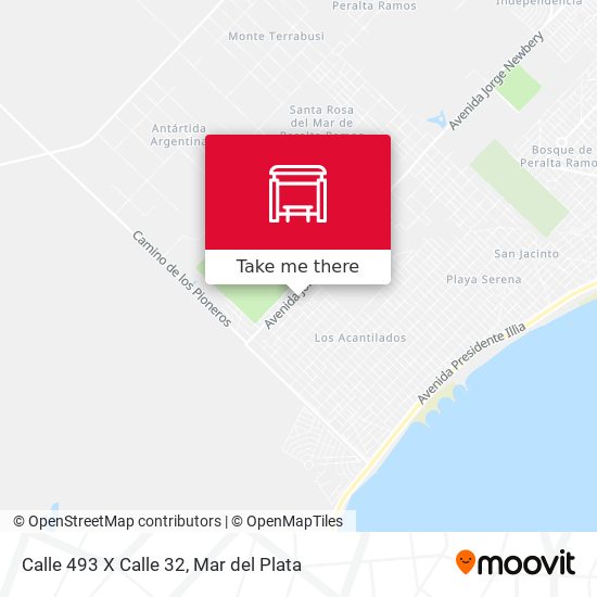 Calle 493 X Calle 32 map