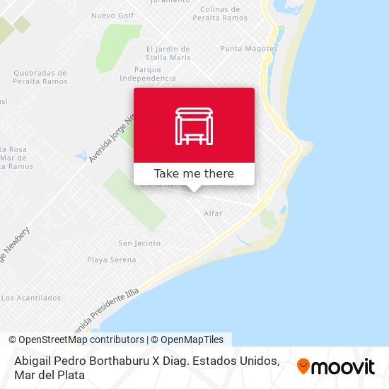 Abigail Pedro Borthaburu X Diag. Estados Unidos map