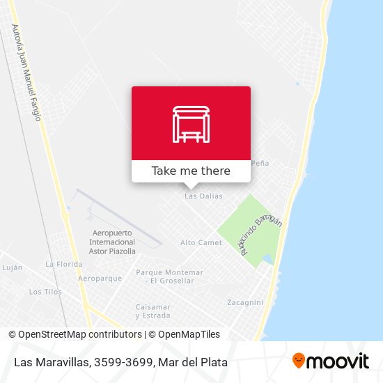 Las Maravillas, 3599-3699 map