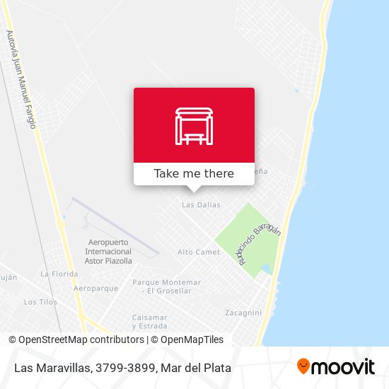 Las Maravillas, 3799-3899 map
