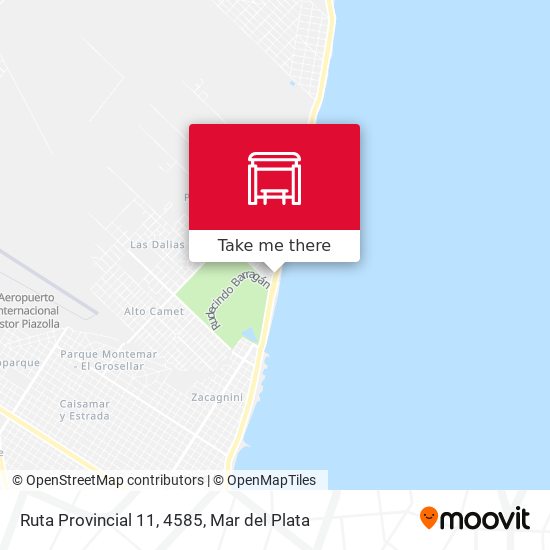 Ruta Provincial 11, 4585 map