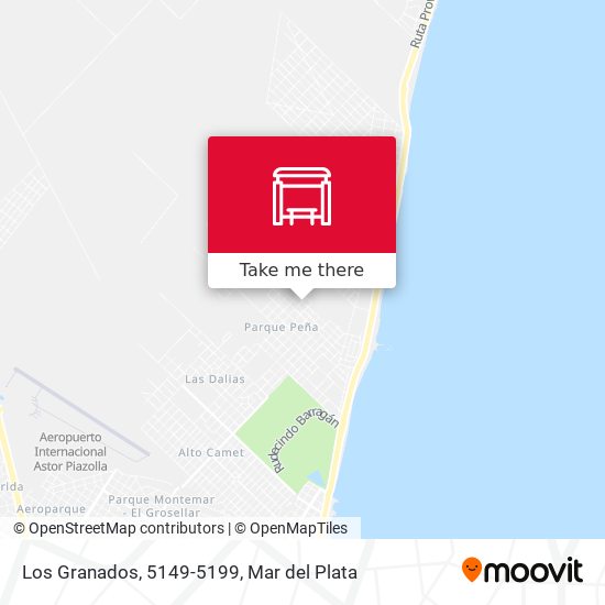 Los Granados, 5149-5199 map
