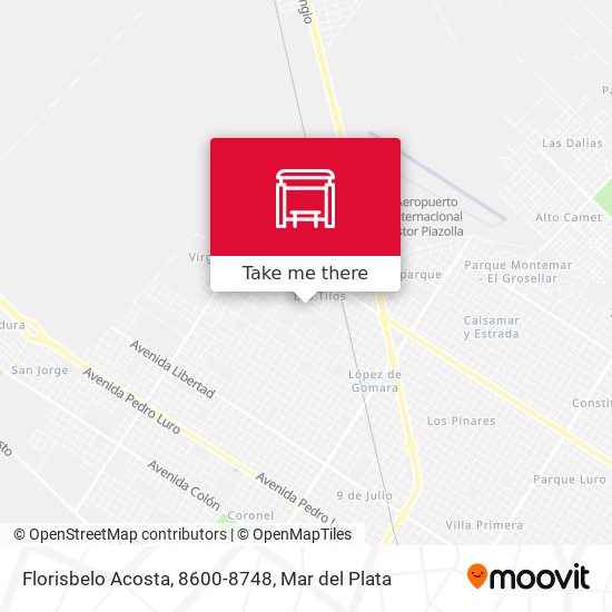 Mapa de Florisbelo Acosta, 8600-8748