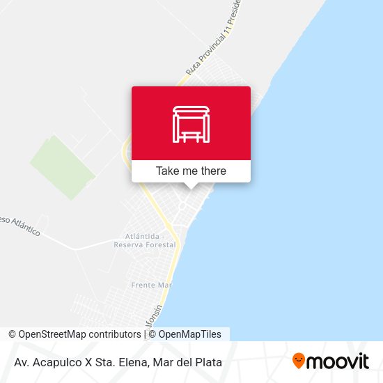 Mapa de Av. Acapulco X Sta. Elena