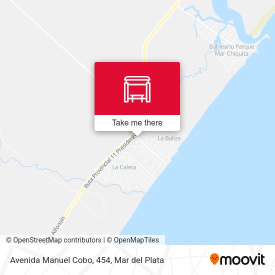 Avenida Manuel Cobo, 454 map