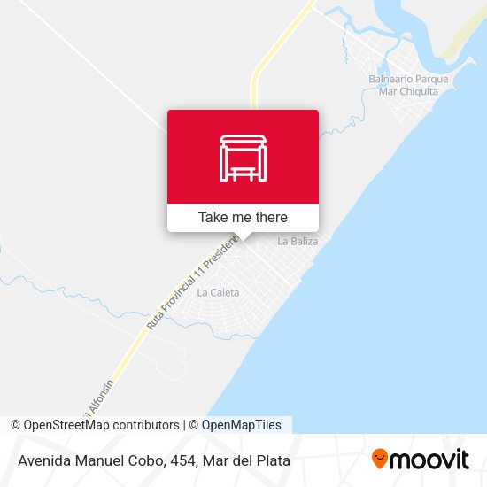 Avenida Manuel Cobo, 454 map
