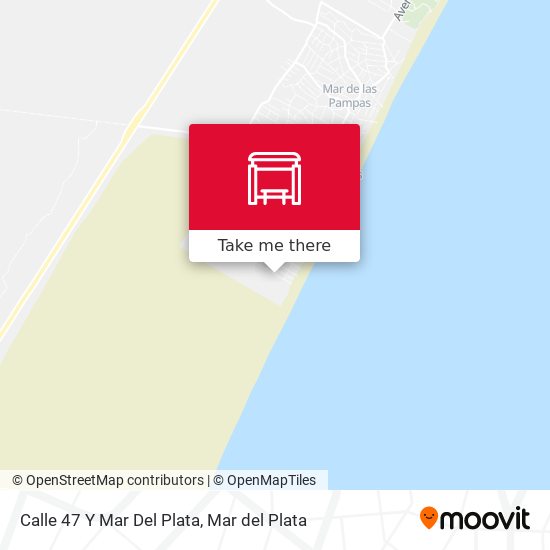 Mapa de Calle 47 Y Mar Del Plata