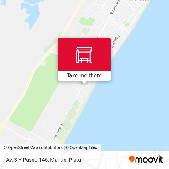 Mapa de Av. 3 Y Paseo 146