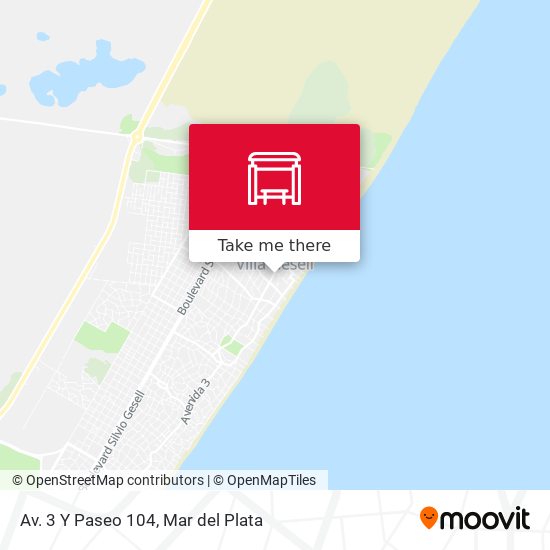 Mapa de Av. 3 Y Paseo 104