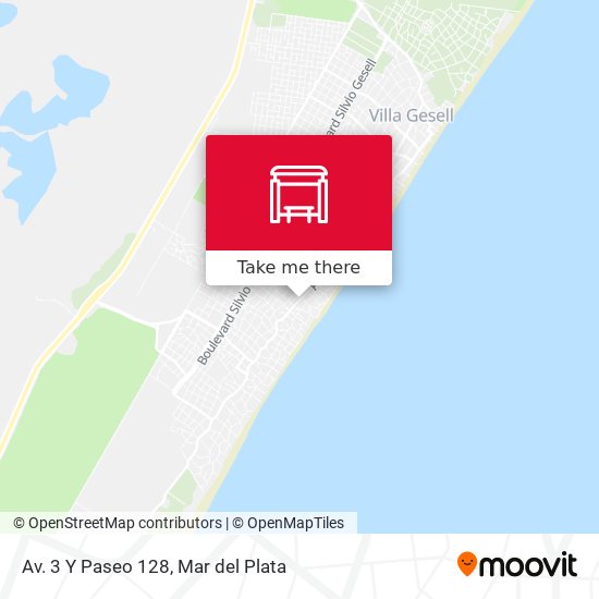 Av. 3 Y Paseo 128 map