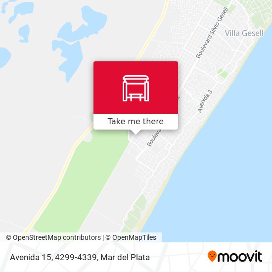Avenida 15, 4299-4339 map