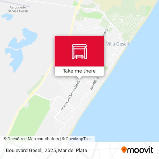 Boulevard Gesell, 2525 map
