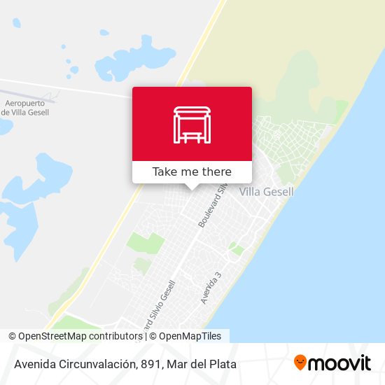 Avenida Circunvalación, 891 map