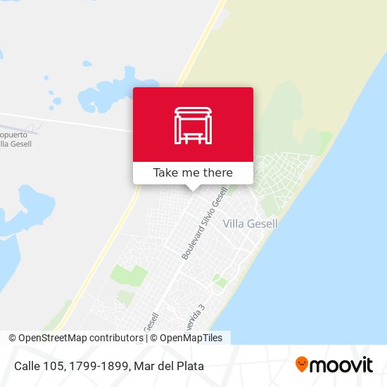 Mapa de Calle 105, 1799-1899