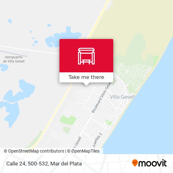Mapa de Calle 24, 500-532