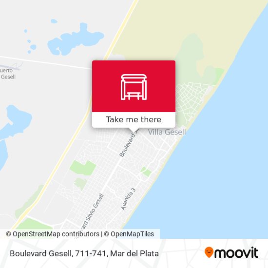 Mapa de Boulevard Gesell, 711-741