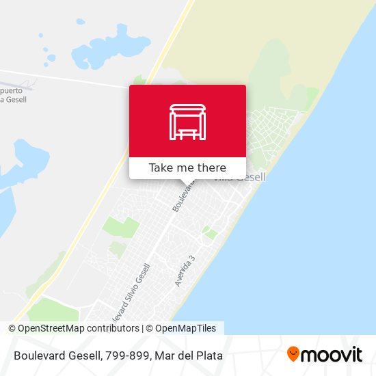 Boulevard Gesell, 799-899 map
